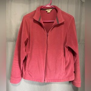 Woolrich Fleece zip-up Jacket Women’s Medium